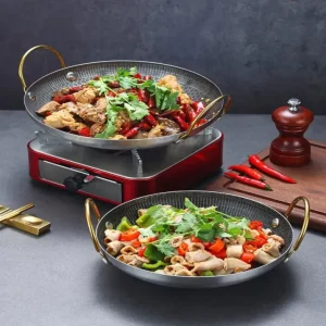 Classic Honeycomb Stainless Steel Seafood Pan