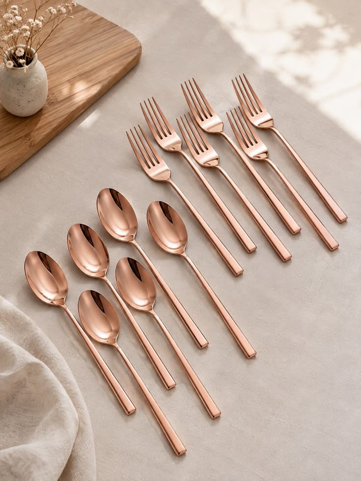 12pcs Tea Spoon & Fork Set Model 9GS
