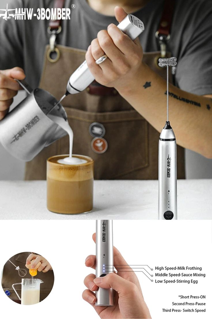 Hoffman's Electric 2 In 1 Coffee Foamer ( 8045 ) - Image 4