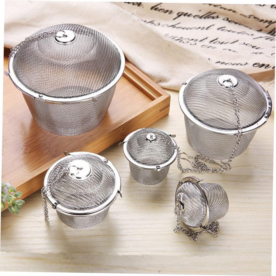 Stainless Steel Chain Tea Infuser - Image 4