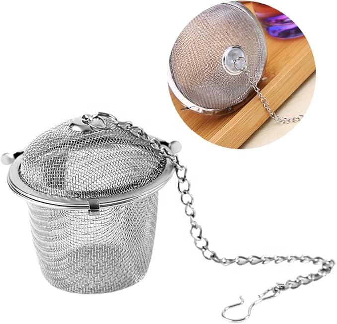 Stainless Steel Chain Tea Infuser - Image 6